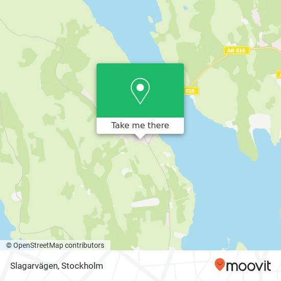 Slagarvägen map