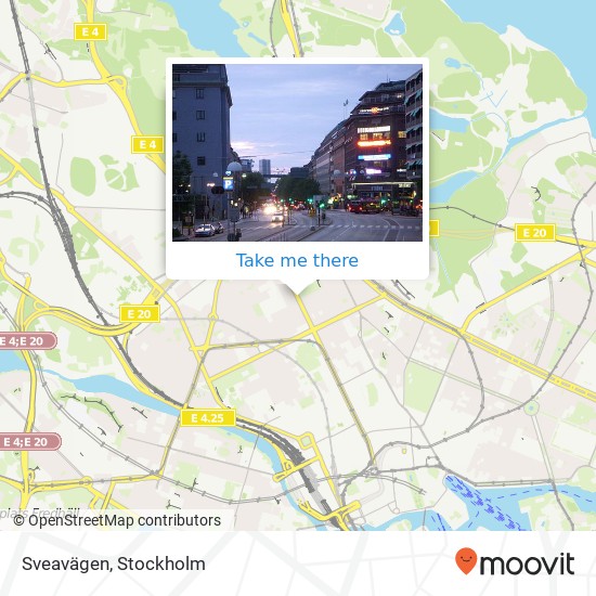 Sveavägen map