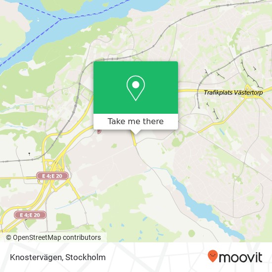 Knostervägen map