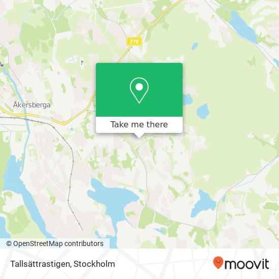 Tallsättrastigen map