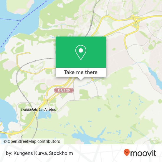 by: Kungens Kurva map
