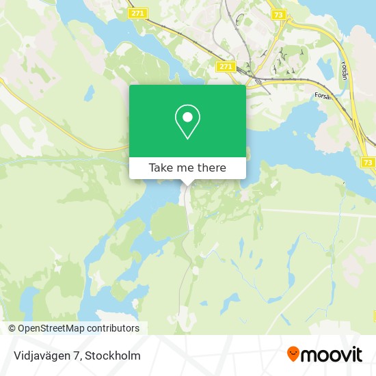 Vidjavägen 7 map