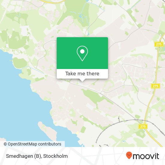 Smedhagen (B) map