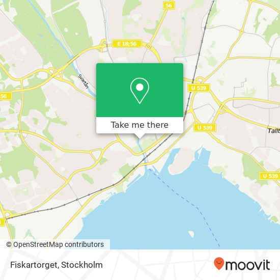 Fiskartorget map