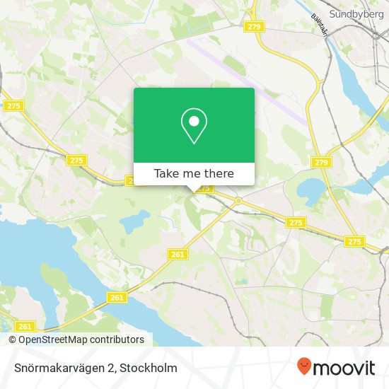 Snörmakarvägen 2 map