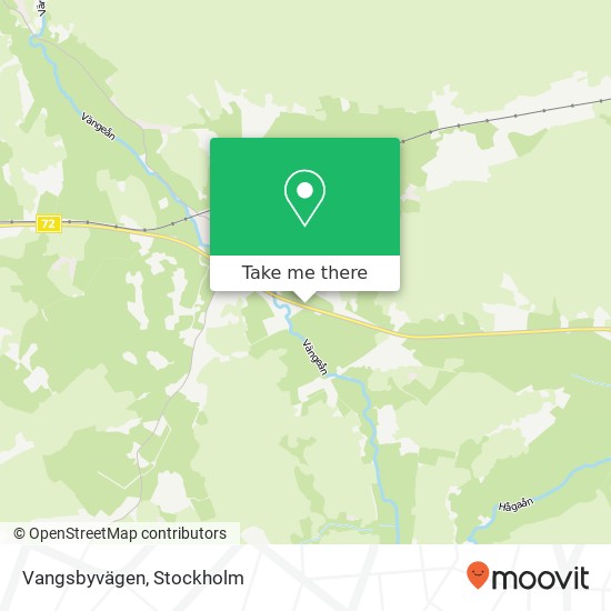 Vangsbyvägen map