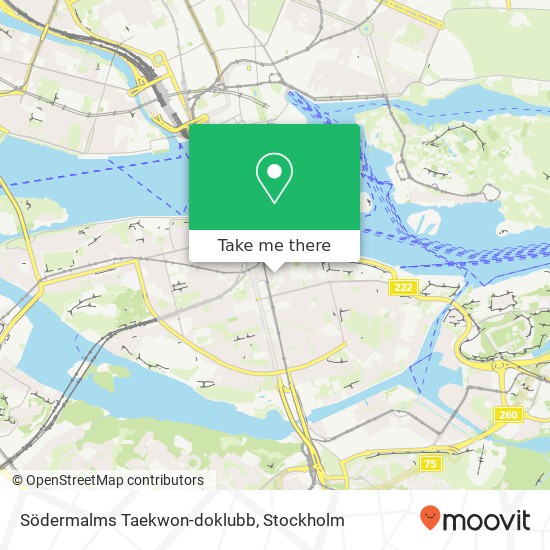 Södermalms Taekwon-doklubb map