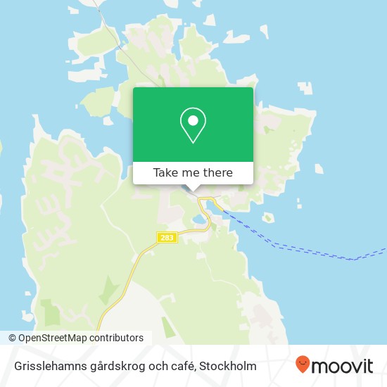 Grisslehamns gårdskrog och café map