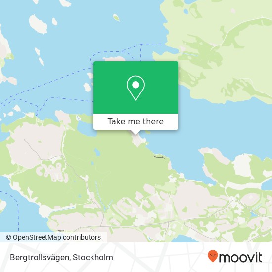 Bergtrollsvägen map