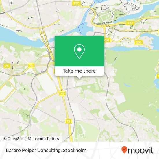 Barbro Peiper Consulting map