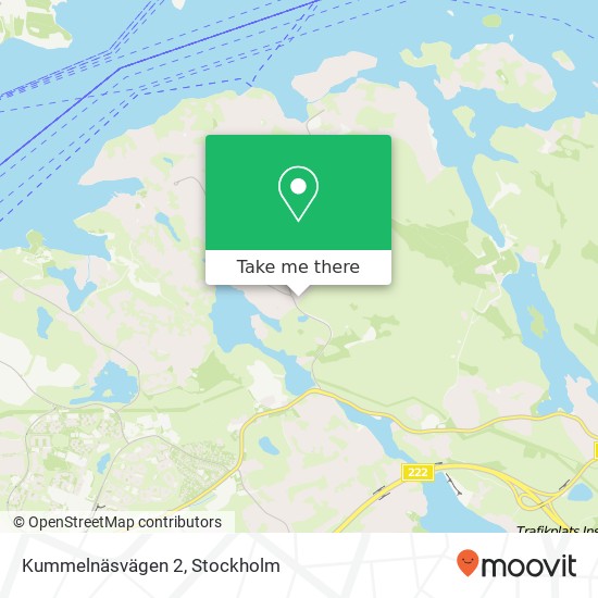 Kummelnäsvägen 2 map