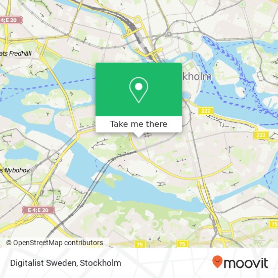 Digitalist Sweden map