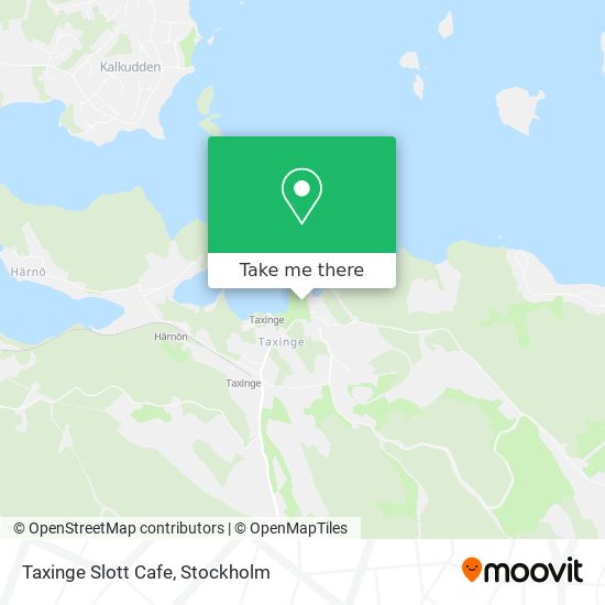 Taxinge Slott Cafe map