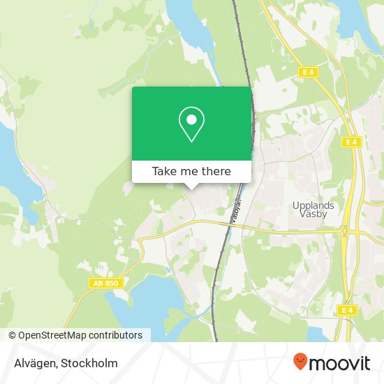 Alvägen map