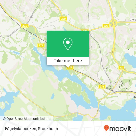 Fågelviksbacken map