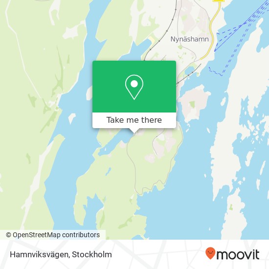 Hamnviksvägen map