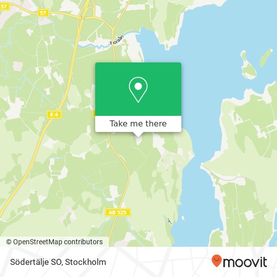 Södertälje SO map