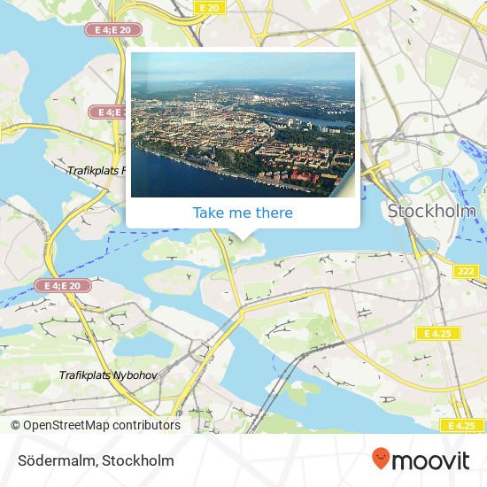 Södermalm map