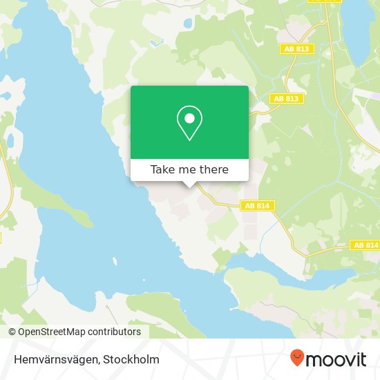 Hemvärnsvägen map