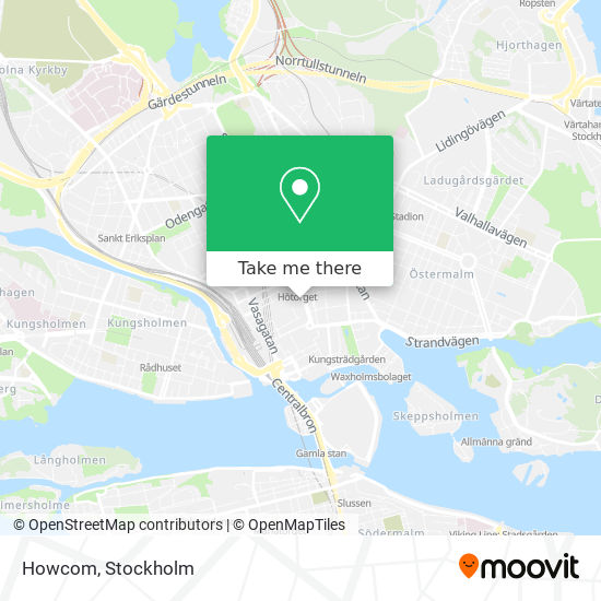 Howcom map