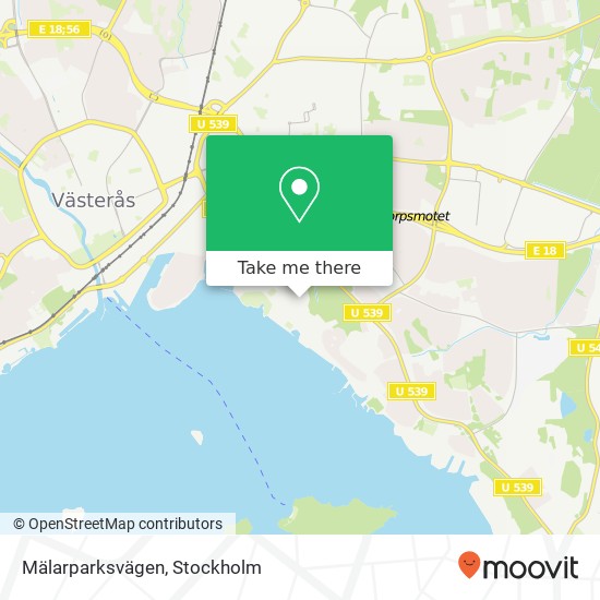 Mälarparksvägen map