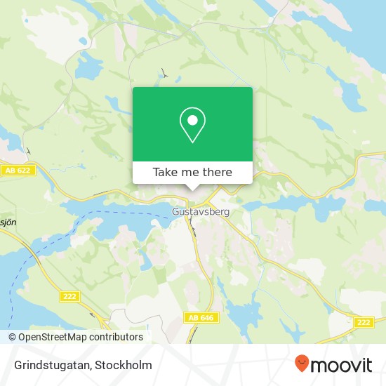 Grindstugatan map