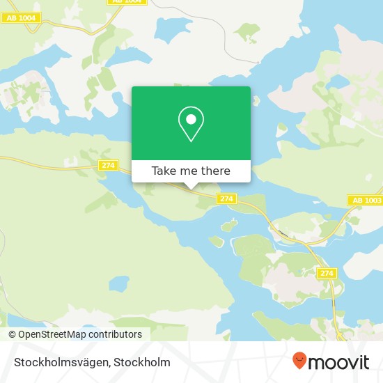 Stockholmsvägen map