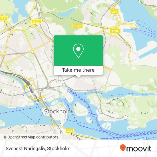 Svenskt Näringsliv map