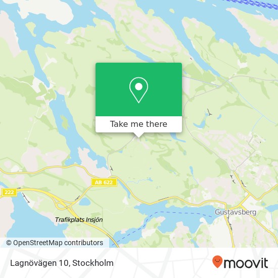 Lagnövägen 10 map