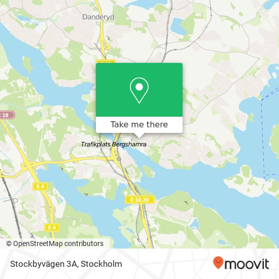 Stockbyvägen 3A map