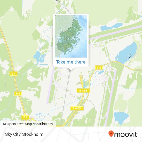 Sky City map