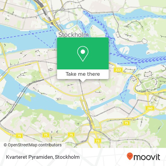 Kvarteret Pyramiden map
