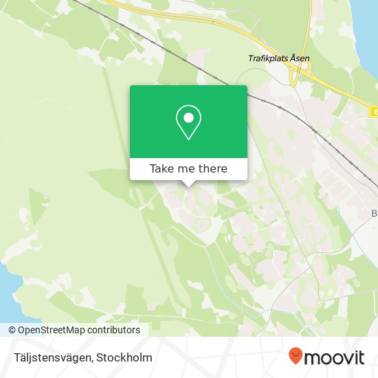 Täljstensvägen map