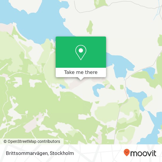 Brittsommarvägen map