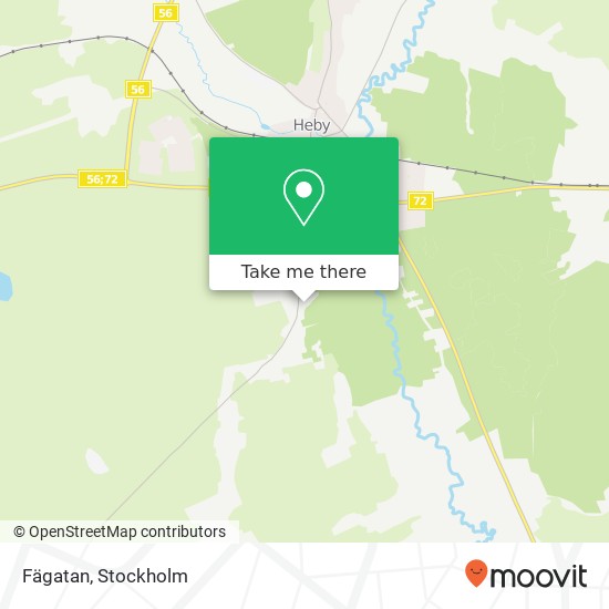 Fägatan map