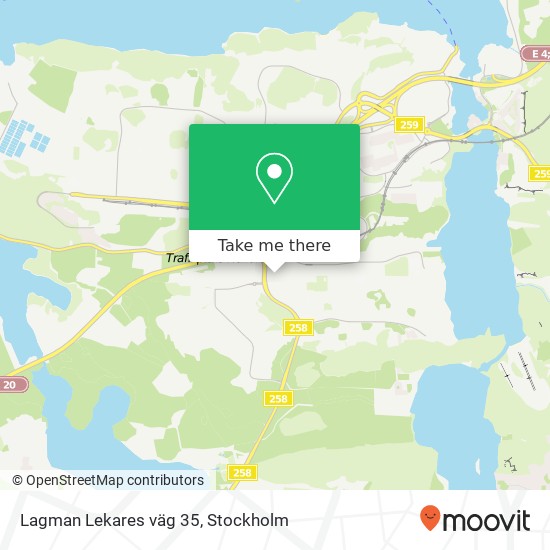 Lagman Lekares väg 35 map