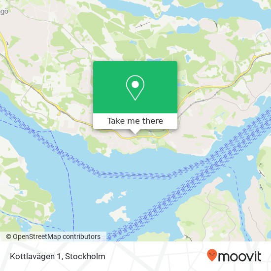 Kottlavägen 1 map