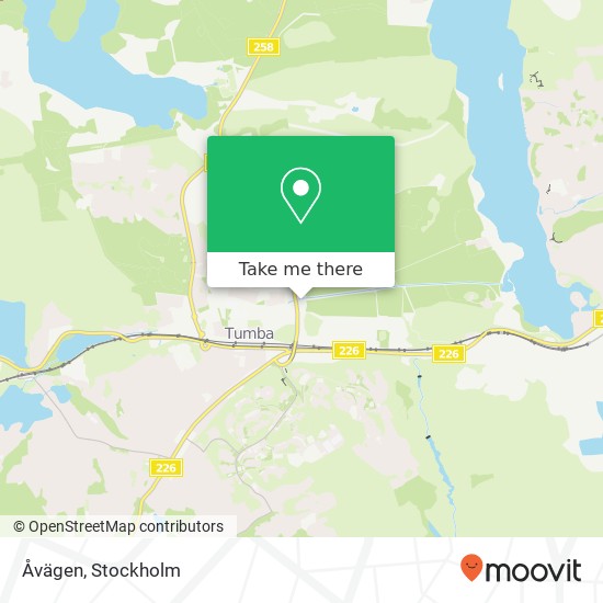 Åvägen map