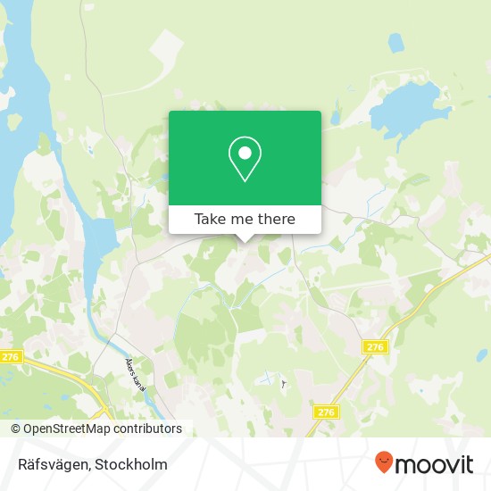 Räfsvägen map