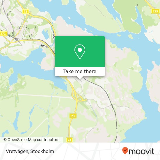 Vretvägen map