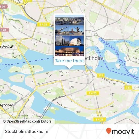 Stockholm map