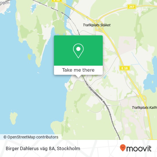 Birger Dahlerus väg 8A map