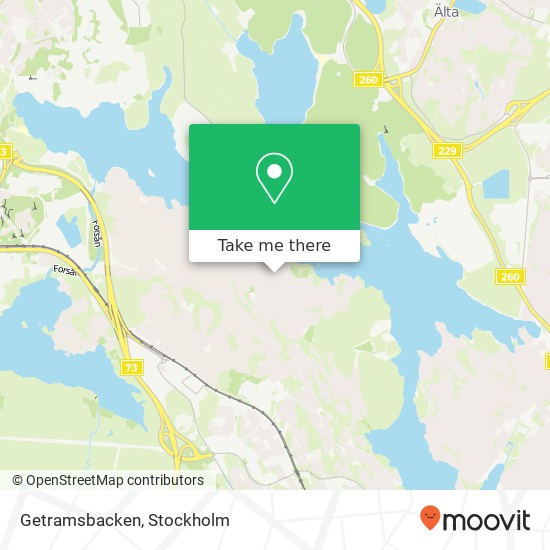 Getramsbacken map