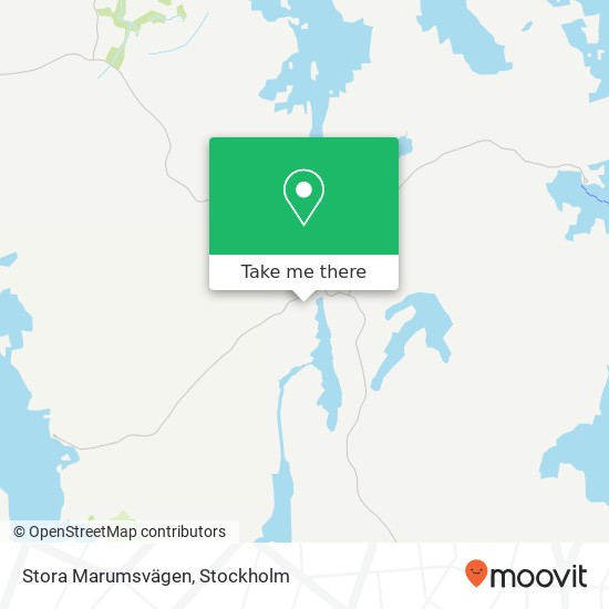 Stora Marumsvägen map