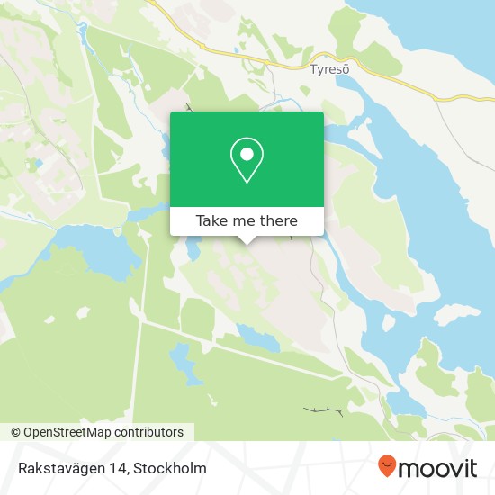 Rakstavägen 14 map