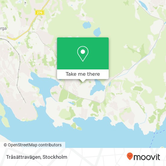 Tråsättravägen map