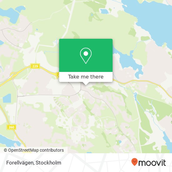 Forellvägen map