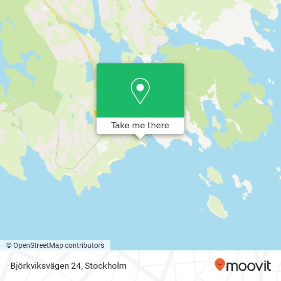 Björkviksvägen 24 map