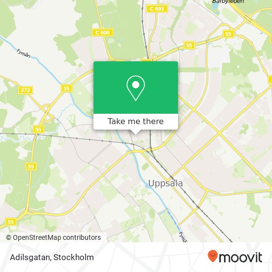 Adilsgatan map