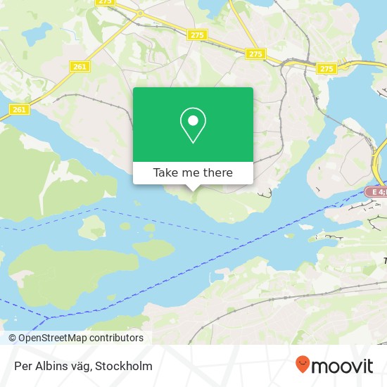 Per Albins väg map